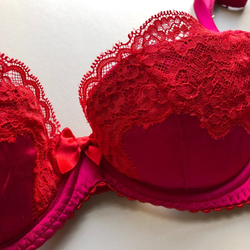 NWOT Agent Provocateur Silk/Lace set- 34C bra, AP2 - Picture 5 of 8